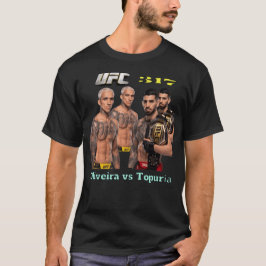 Camiseta UFC 317, Oliveria vs Topuria