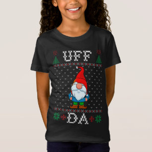 Camiseta Uff Da, Sueco Tomte Gnomo, Deus Jul, Ugly Christm
