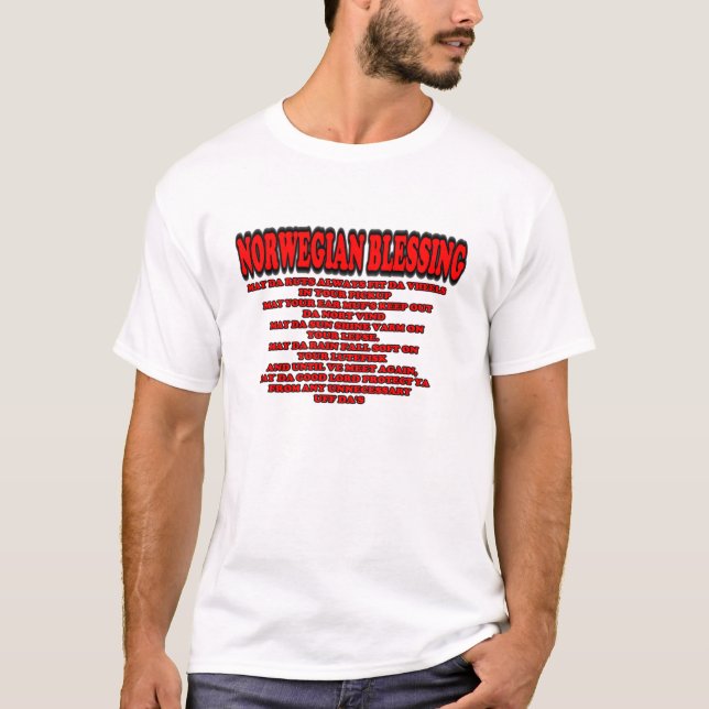 CAMISETA UFF DE BÊNÇÃO NORUEGUÊS A DINAMARCA (Frente)