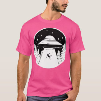 Camiseta Ufo - Alienígena espacial da  - Design de bolso mi