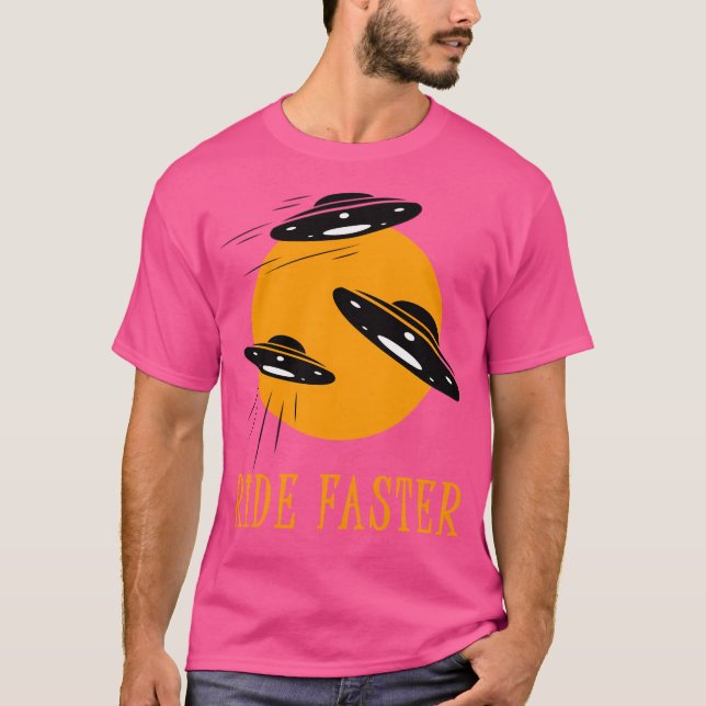 Camiseta Ufo - Andar Mais Rápido (Frente)