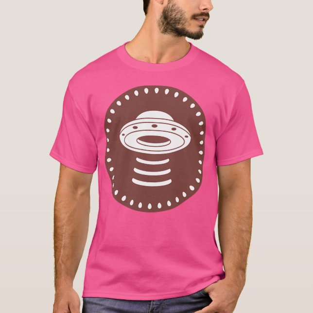 Camiseta Ufo Brown (Frente)