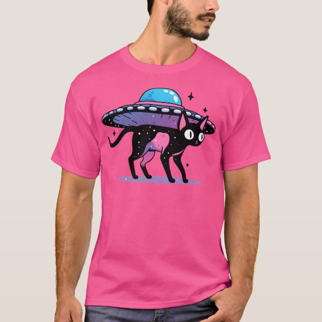 Camiseta Ufo Cat (Frente)