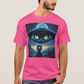 Camiseta Ufo com Alienígena