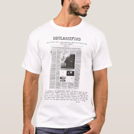 Camiseta UFO - Declassified 255_413270_UFO's_and_Defense_Wh