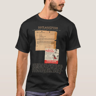 Camiseta UFO - Declassified 65_HS1-834228961_62-HQ-83894_S4