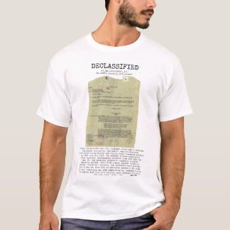Camiseta UFO - Declassified 65_HS1-834228961_62-HQ-83894_Se