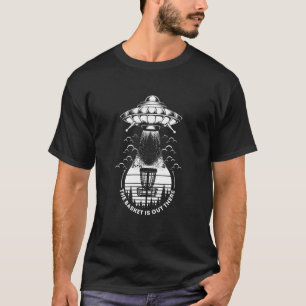 Camiseta Ufo Disk Golf A Cesta Está Lá 2