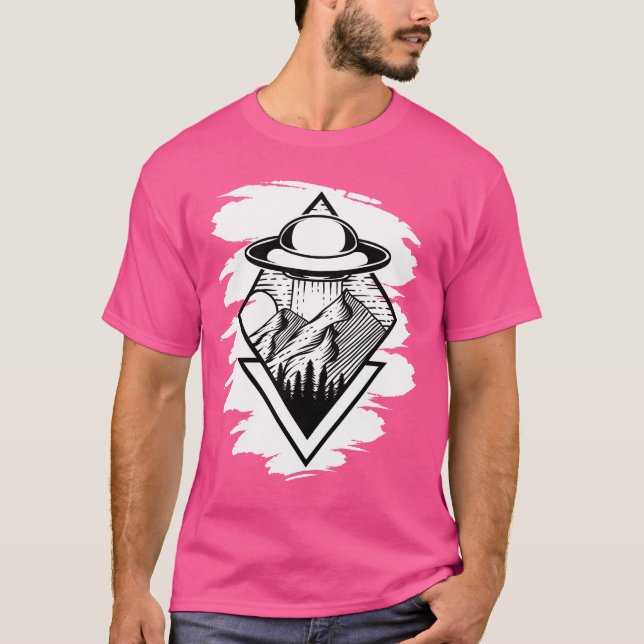 Camiseta  UFO Encounter (Frente)