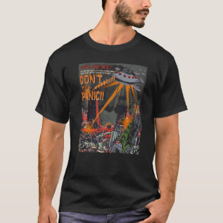 Camiseta Ufo Flying Saucer Invasion 1950's Sience Fiction A