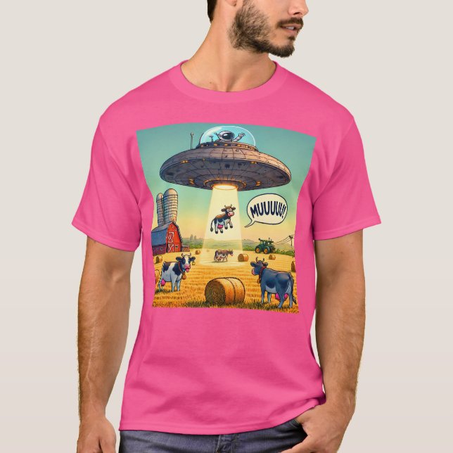 Camiseta Ufo Muuuu (Frente)