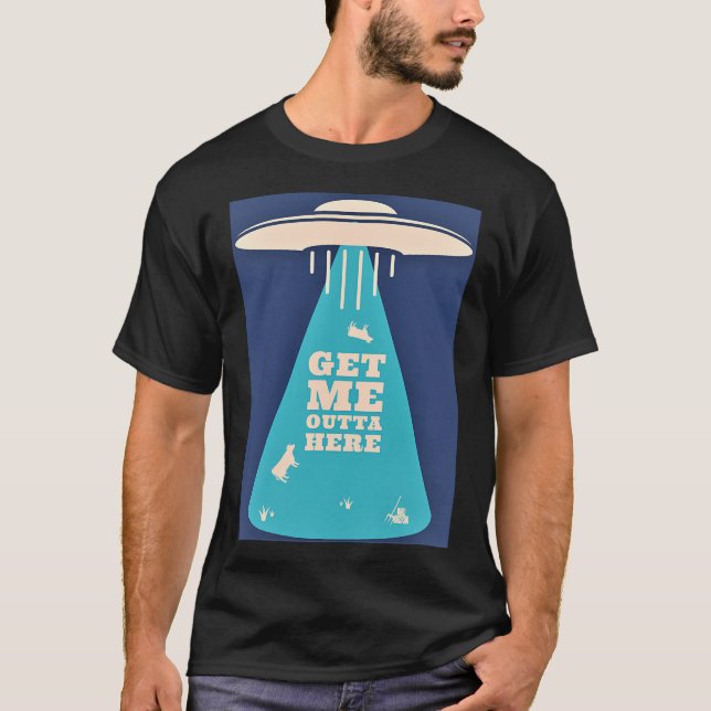 Camiseta Ufo Para O Resgate (Frente)