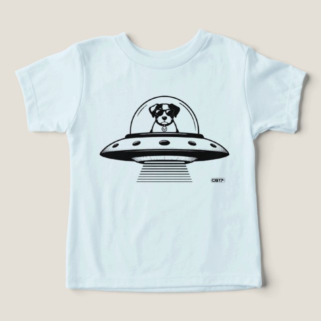 CAMISETA UFO PETS (Design frontal)