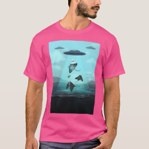 Camiseta Ufo rapta uma arraia