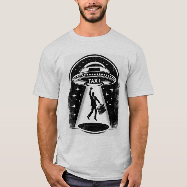 Camiseta UFO Táxi (Frente)