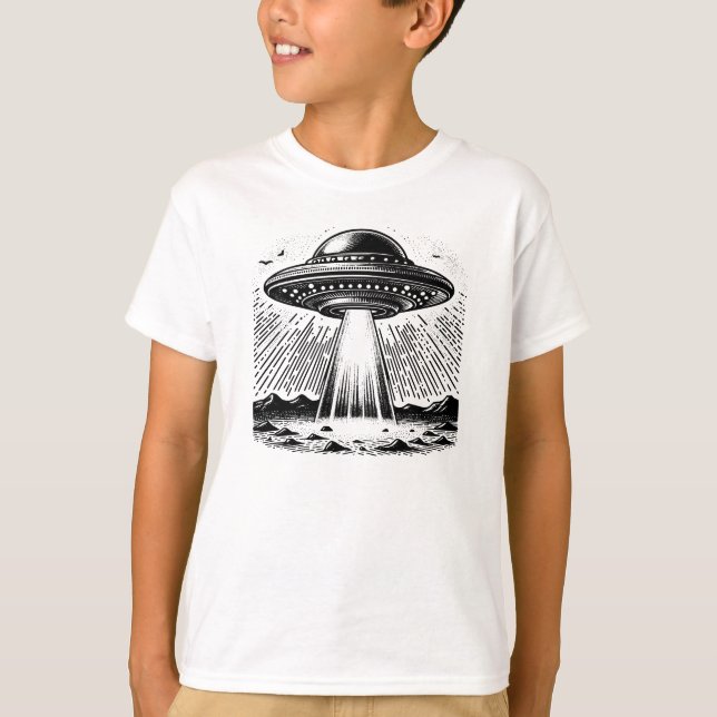 Camiseta UFO: The Truth is Out There (Frente)