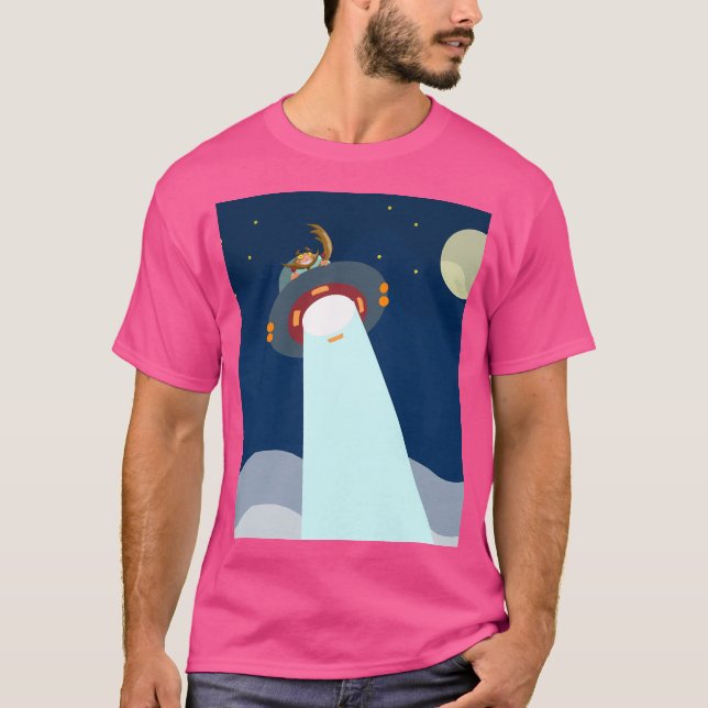 Camiseta Ufo Wolfie Wolf (Frente)