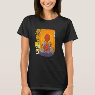 Camiseta Ufo Yoga Marcianos Vaporwave Meditação Japonesa A