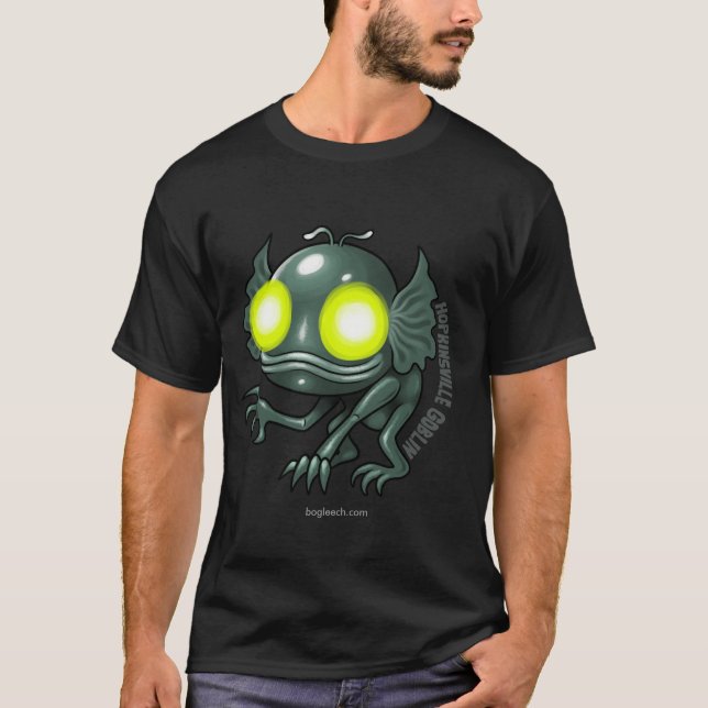 Camiseta UFOLOGY: Diabrete de Hopkinsville (Frente)
