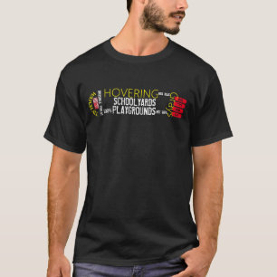 Camiseta UFOS HOVERING Basic Dark T Shirt