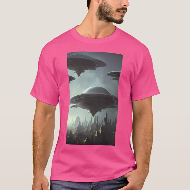 Camiseta Ufos No Céu (Frente)