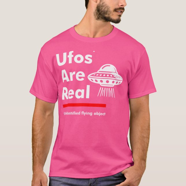 Camiseta Ufos são reais (Frente)