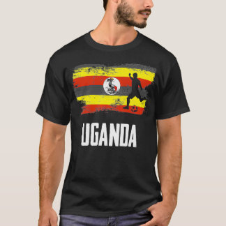 Camiseta Uganda Flag Jersey Uganda Soccer Team Uganda pre