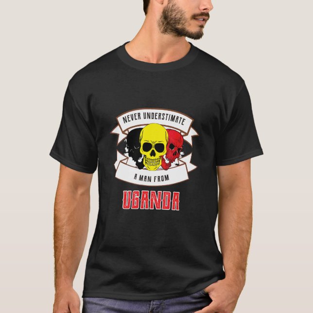 Camiseta Uganda Nunca Subestime (Frente)
