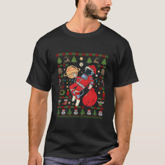 Camiseta Ugly Astronaut Santa Claus S