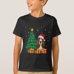 Camiseta Ugly Bet Hound Papai Noel Luzes de Natal Amor