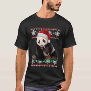 Camiseta Ugly Candy Cane Panda