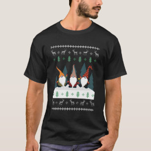 Camiseta Ugly Gnome Na Floresta