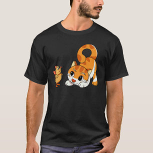 Camiseta Uhh   Woof  Gato E Rato  Cachorro  2