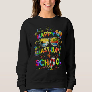 Camiseta Uhu Dia Feliz do Último Dia de Aula Para Professor