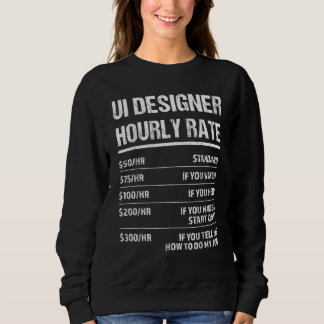 Camiseta ui designer Hourly Rate