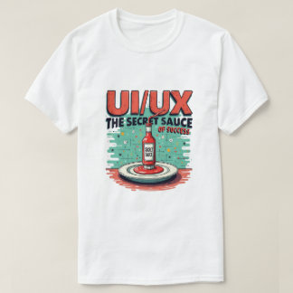 Camiseta Ui Ux O Molho Secreto De Sucesso Engraçado