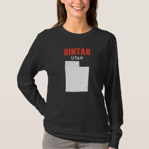 Camiseta Uintah Utah EUA Estado América Viagem Utahan