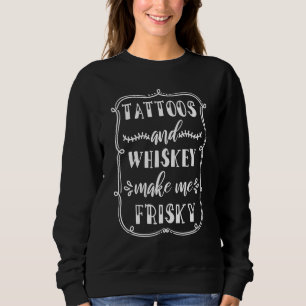 Camiseta Uísque e Tatuagens Me Tornam Irrequieto
