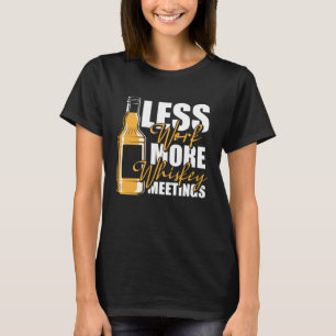 Camiseta Uísque Escocês Irlandês Humor de Malte Único