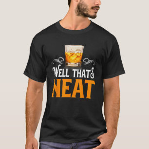 Camiseta Uísque Homens Bourbon Bebendo Bem Isso é Legal