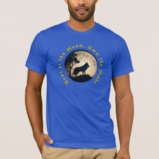 Camiseta Uivem na Lua, Deitem a Noite 🌙 🐺