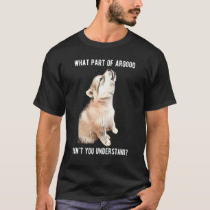 Camiseta Uivo do Husky Siberiano