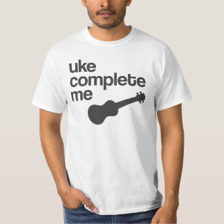 Camiseta "Uke completo mim" design