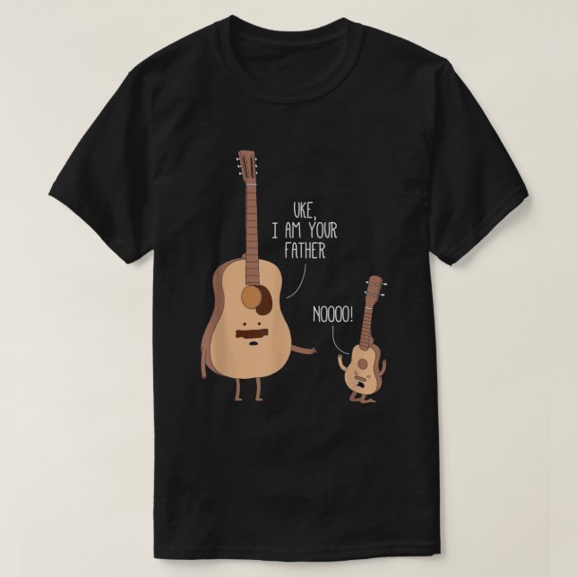 Camiseta Uke, Eu Sou Seu Pai (Frente do Design)