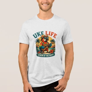 Camiseta Uke Life Parrot – Island Vibes Ukulele Bird
