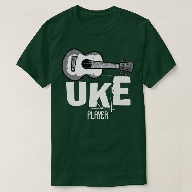 Camiseta Uke Player Music Lover3094 (Frente do Design)