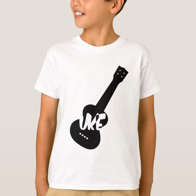 Camiseta UKE (ukulele) TEE (Frente)