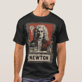 Camiseta Ukiyo-e Newton | Retrato do gênio científico