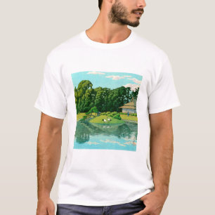 Camiseta ukiyoe hasui nº 50 Okayama Korakuen