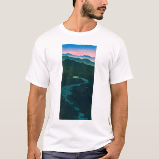 Camiseta ukiyoe hasui No58 Etchu’s Ioritani Pass